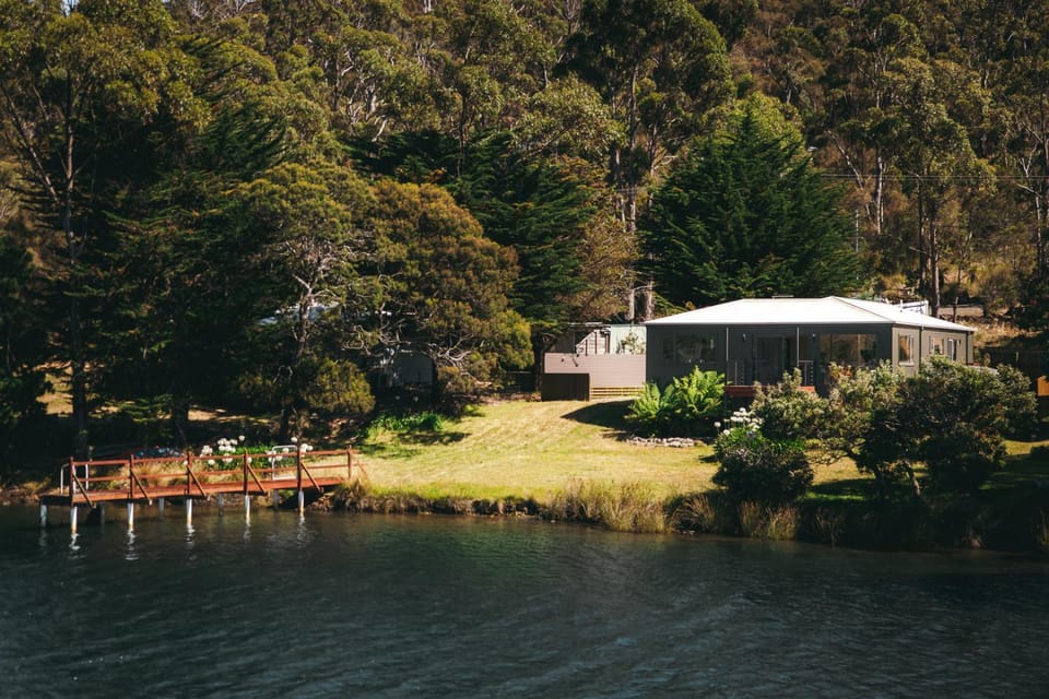 Property building, Day, Natural landscape, River view