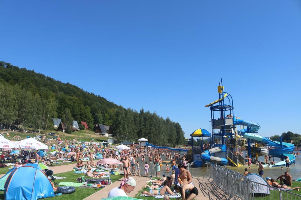 Aqua park, Swimming pool