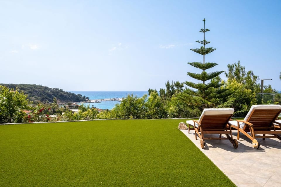 Day, Sea view, sunbed