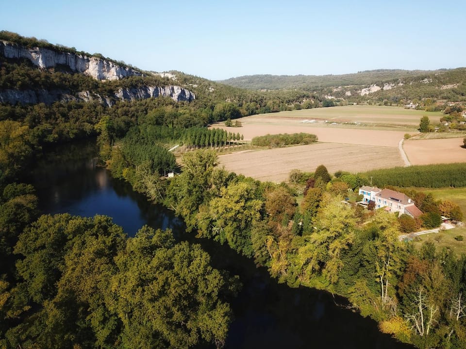 Natural landscape, Bird's eye view, River view