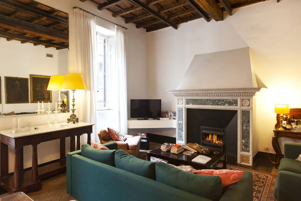 Living room, flat iron
