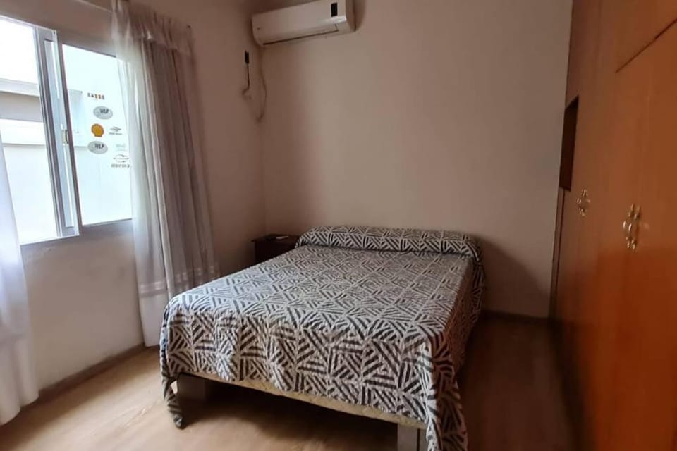 Bed, Photo of the whole room, Bedroom, wardrobe, air conditioner