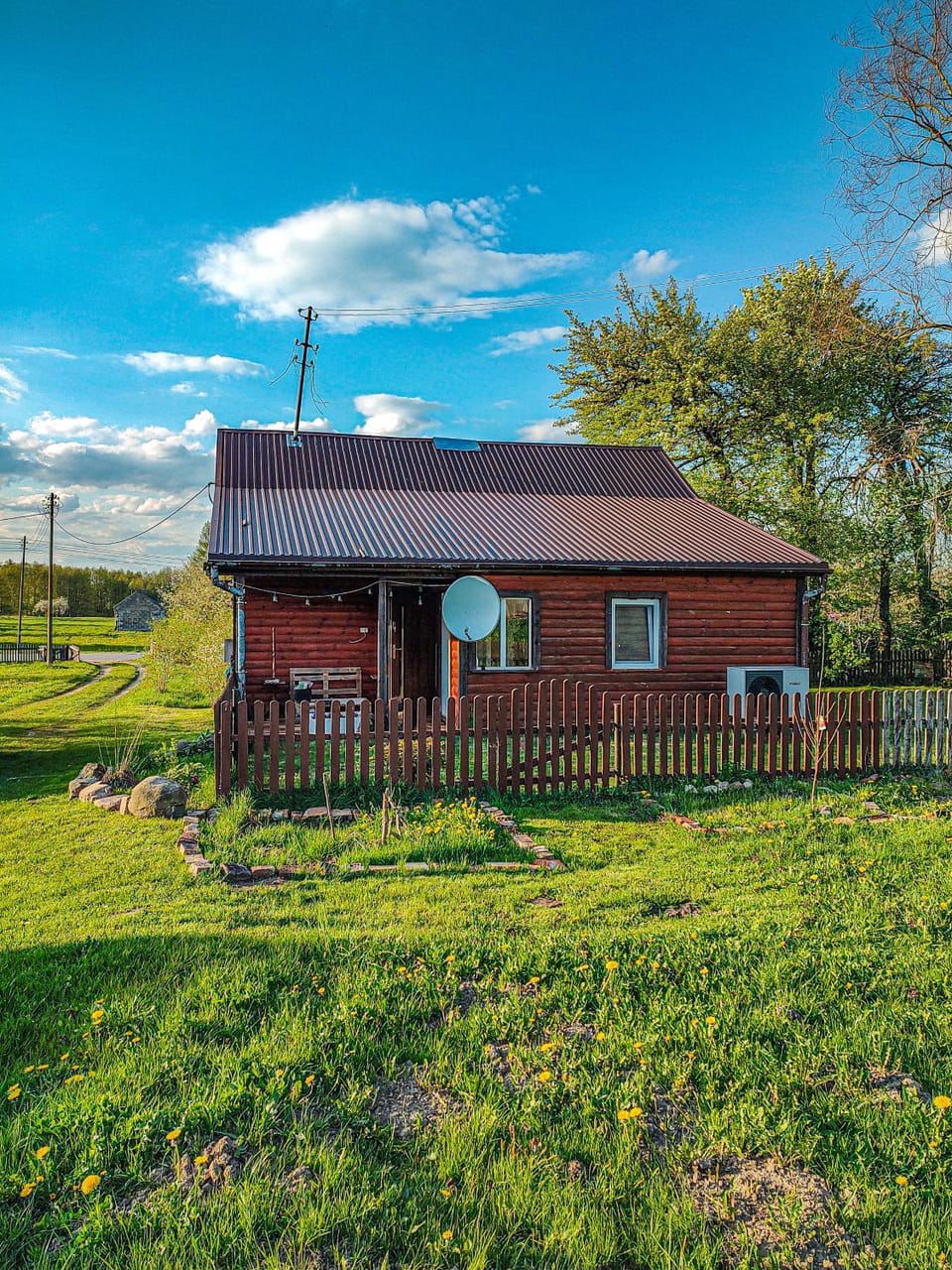 Property building, Garden view