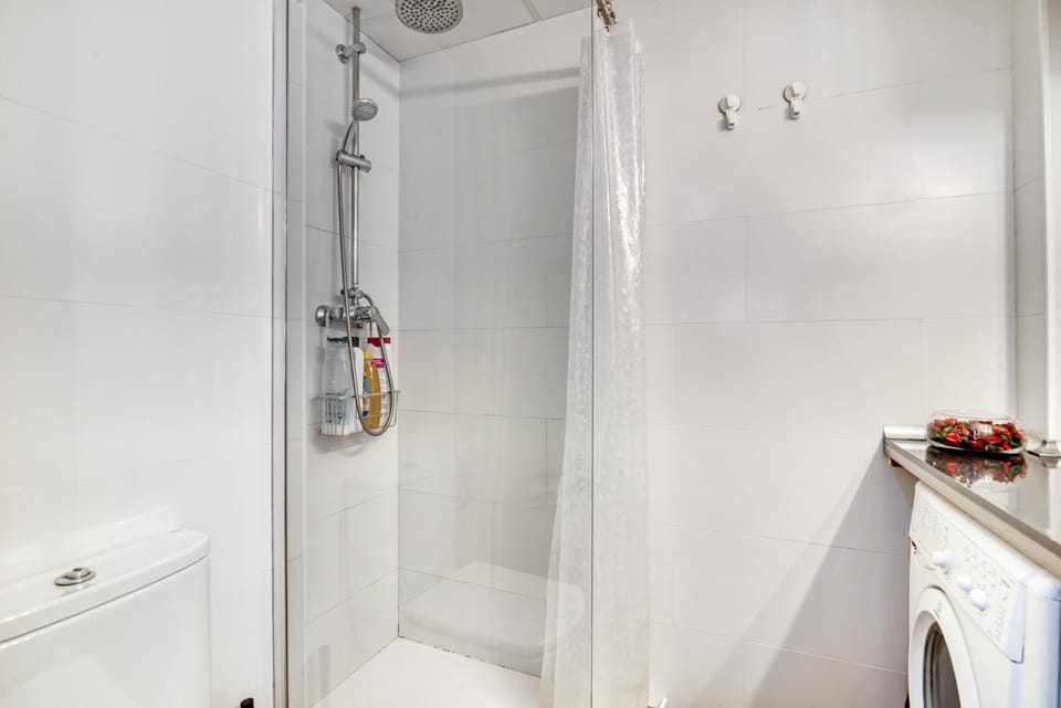 Bathroom, Living room