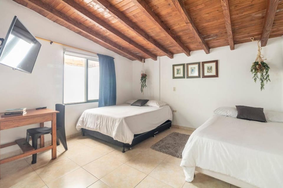 Bed, TV and multimedia, Photo of the whole room, Bedroom