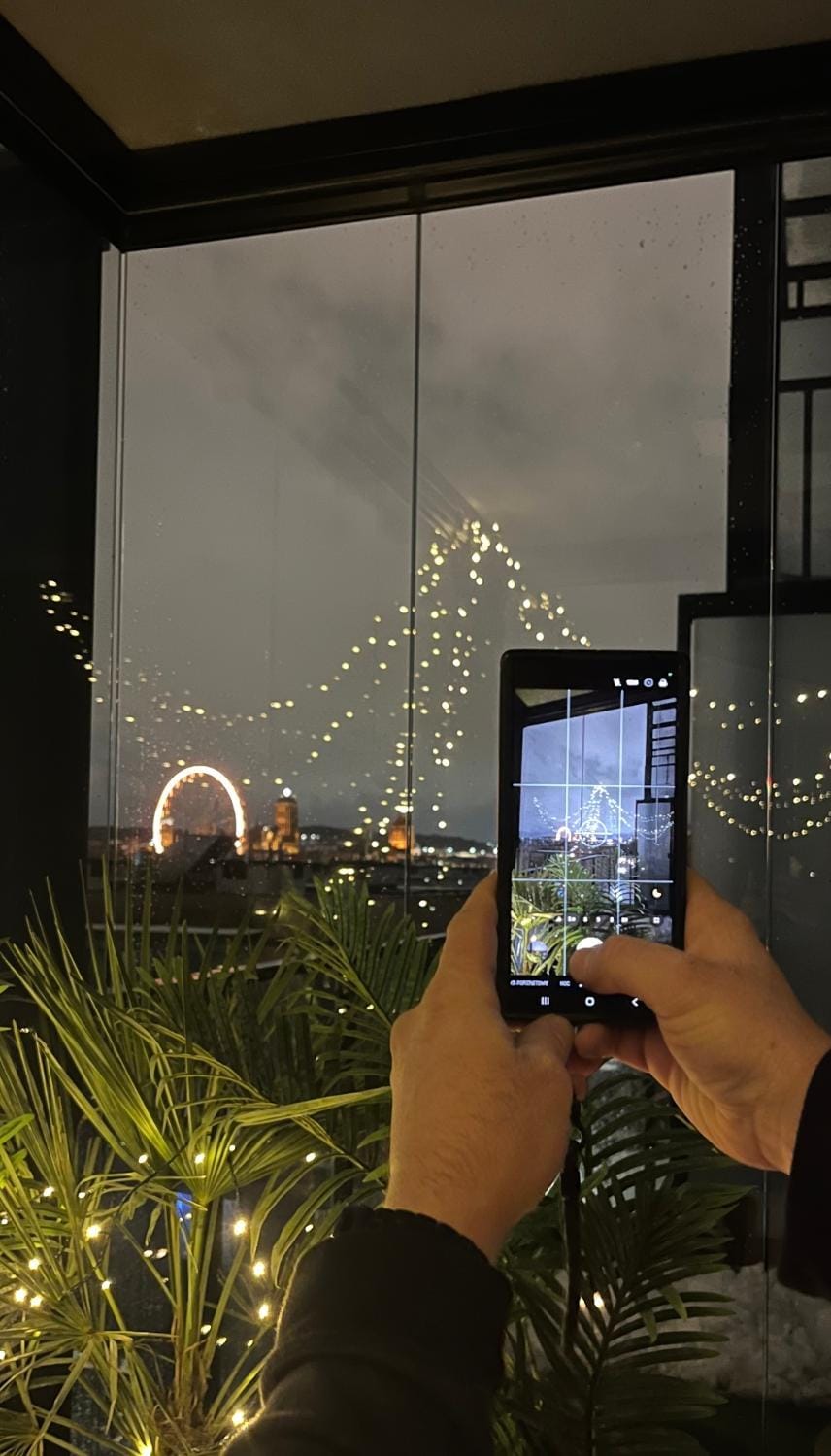 Patio, Spring, Night, Winter, Summer, View (from property/room), Balcony/Terrace, Seating area, Autumn, City view, Parking, VIP, elevator