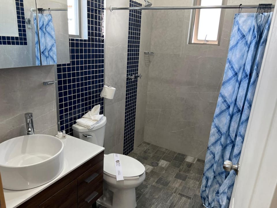 Shower, Bathroom, towels