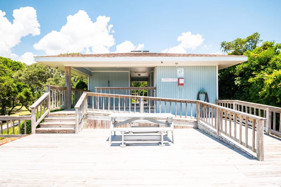 Beach Getaway Among The Oaks by Oak Island Accommodations Apartment in Caswell Beach