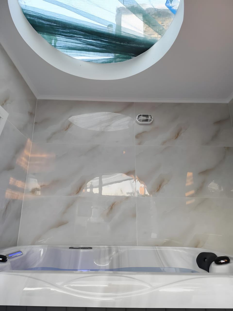 Property building, Bathroom, Living room