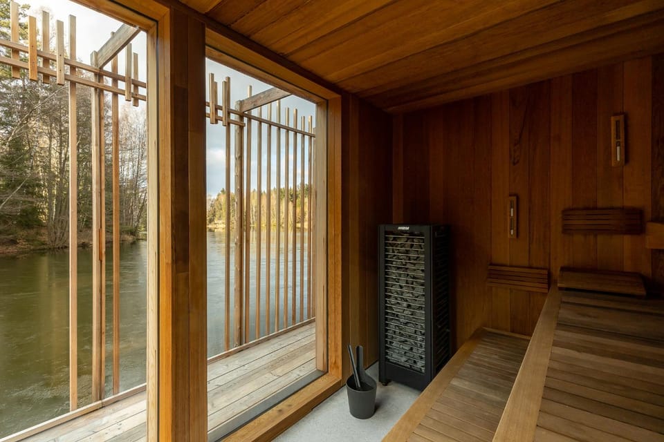 Sauna, Lake view