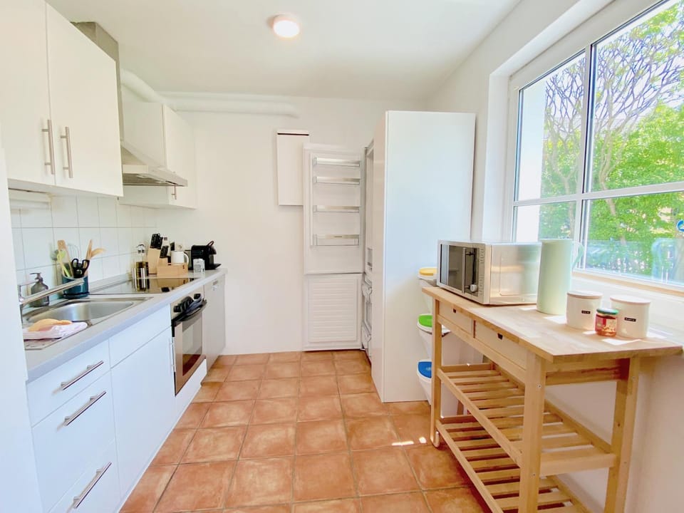 Kitchen or kitchenette, kitchen