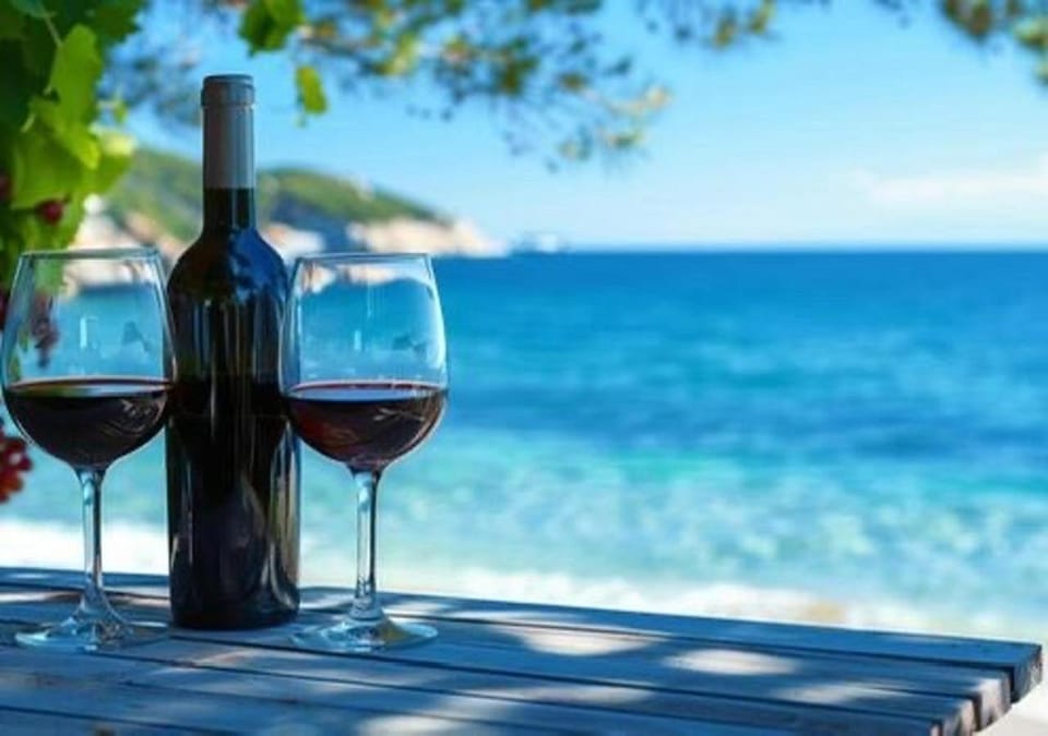 Sea view, Drinks, Alcoholic drinks