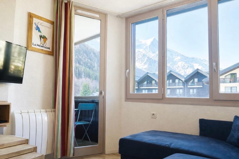 A lovely flat with parking and views of Mont Blanc Apartment in Chamonix