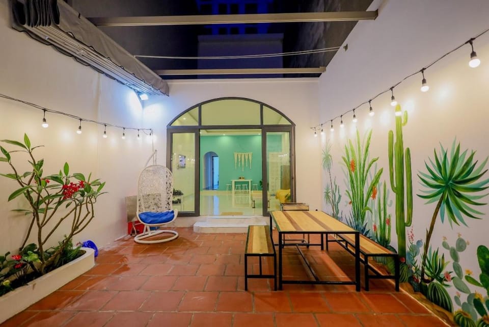 Patio, Pool view, Swimming pool, sunbed