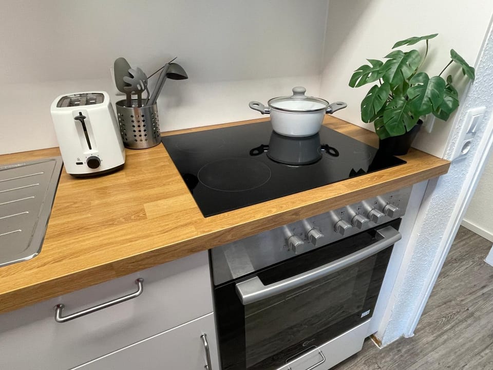 oven, stove, toaster, kitchen