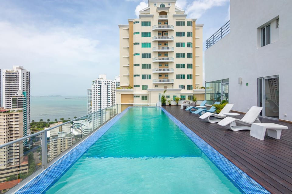 View (from property/room), Pool view, Swimming pool
