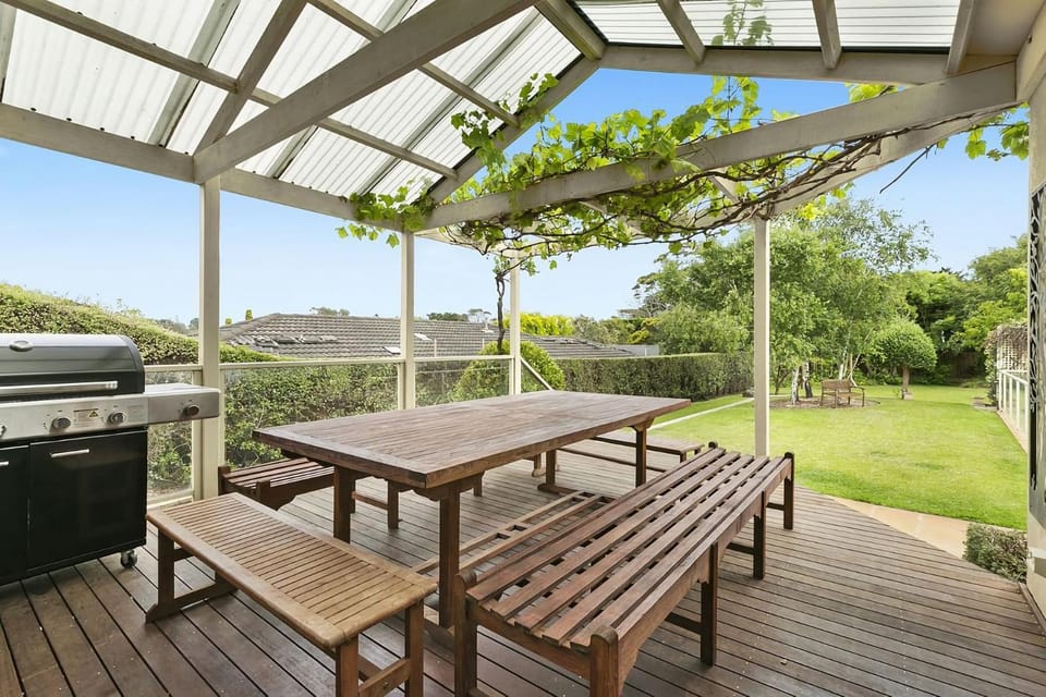 Patio, BBQ facilities, Dining area