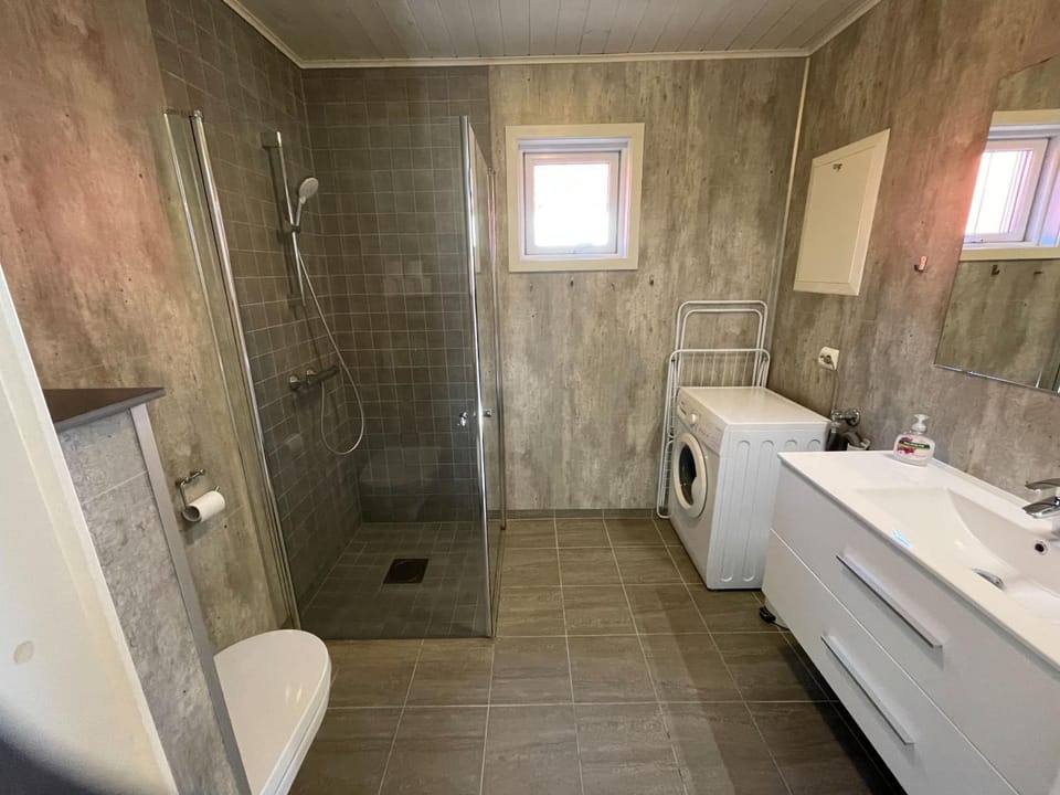 Shower, Toilet, Bathroom, washing machine