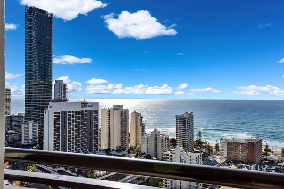 Beach, City view, Sea view
