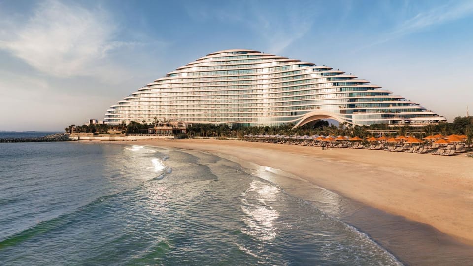 Property building, Beach, Sea view, Swimming pool