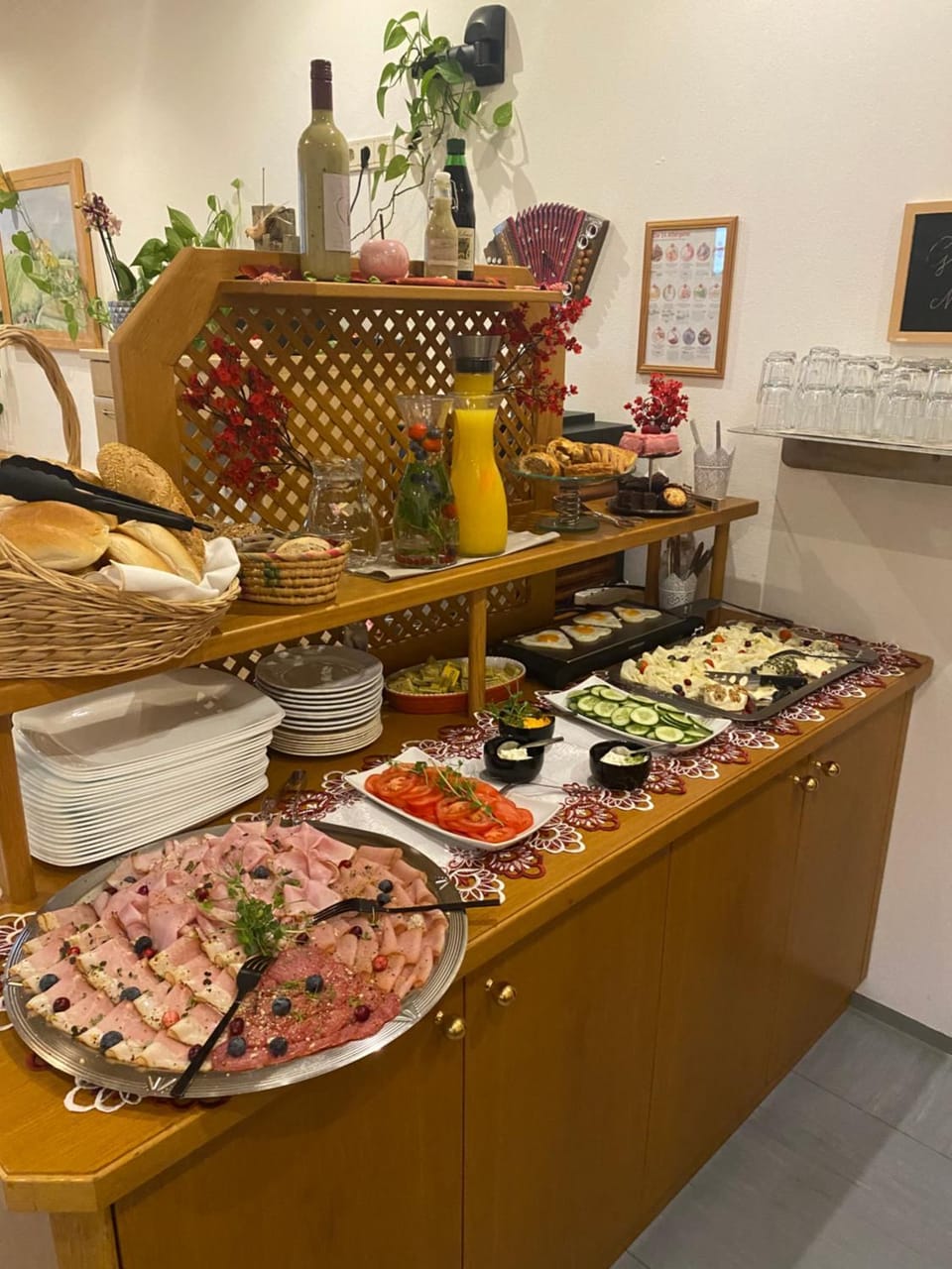 Food and drinks, Food, Buffet breakfast
