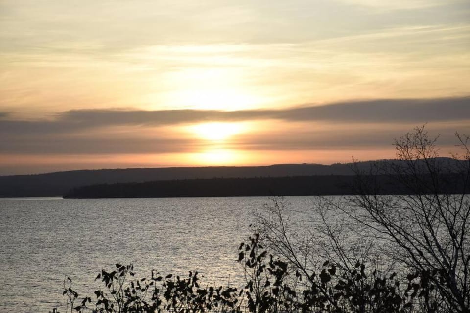 Day, Natural landscape, Lake view, Sunrise