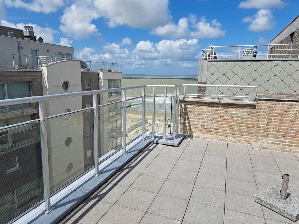 Duplex met zonnig zuidterras aan haven en zee Apartment in Flanders