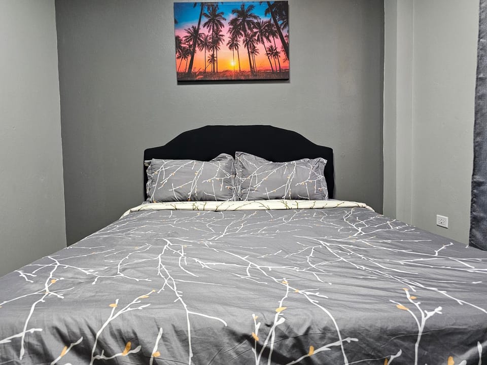 Bed, Bedroom, furniture, heating, air conditioner