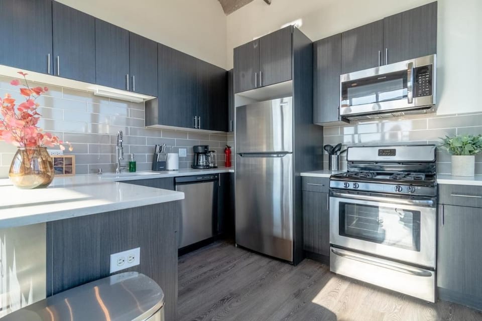 McCormick Place Stylish Corner Suite with Optional Parking and Gym Access Sleep 6 in South Loop Chicago Apartment in South Loop