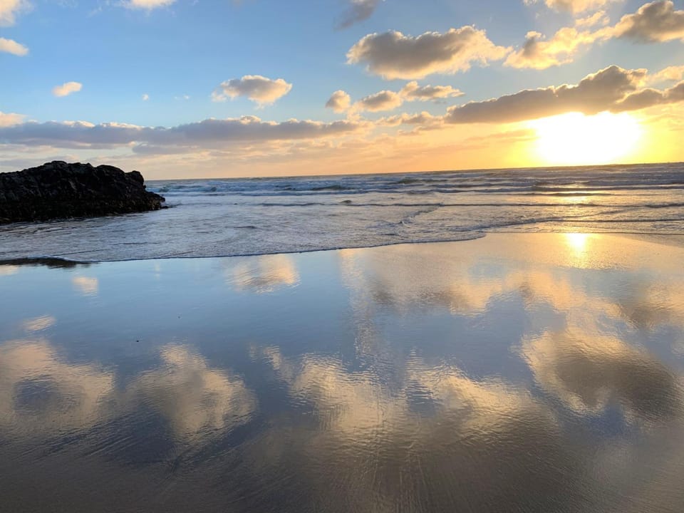 Beach, Sunset