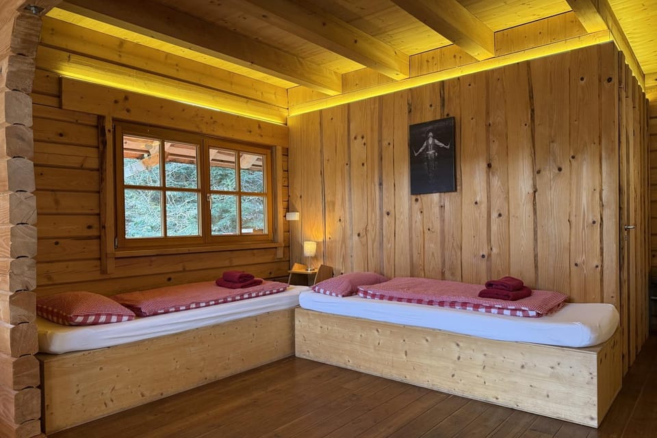 Bed, Living room, Bedroom