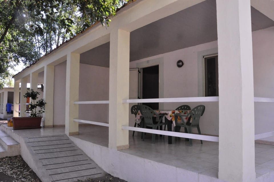 Property building, Patio