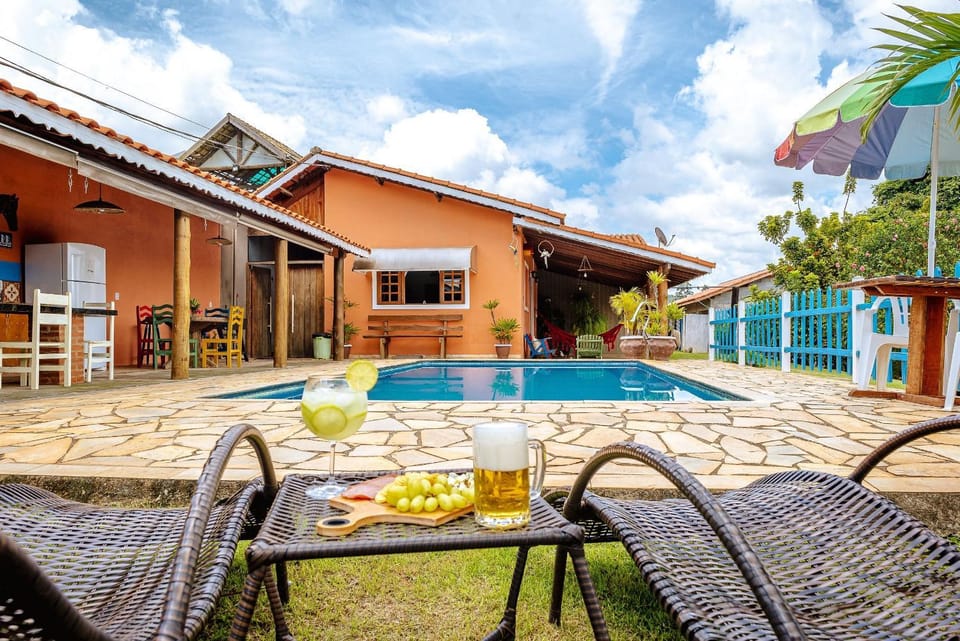 Property building, Patio, Day, Garden, Dining area, Garden view, Pool view, Swimming pool, sunbed