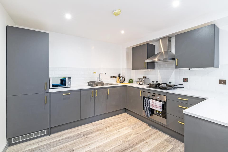 Kitchen or kitchenette, minibar, pet friendly, stove, toaster, kitchen