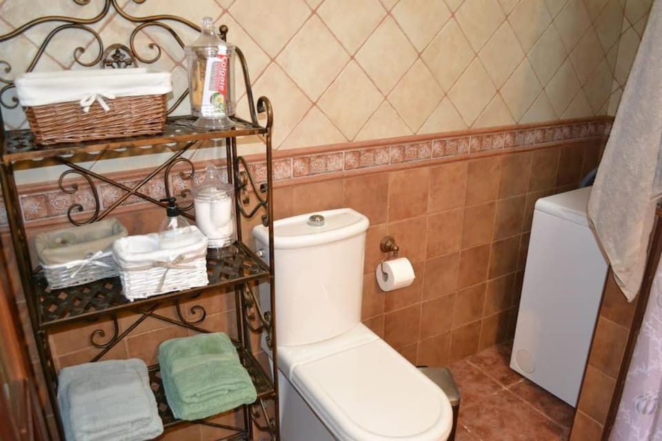 Shower, Toilet, Bathroom, towels