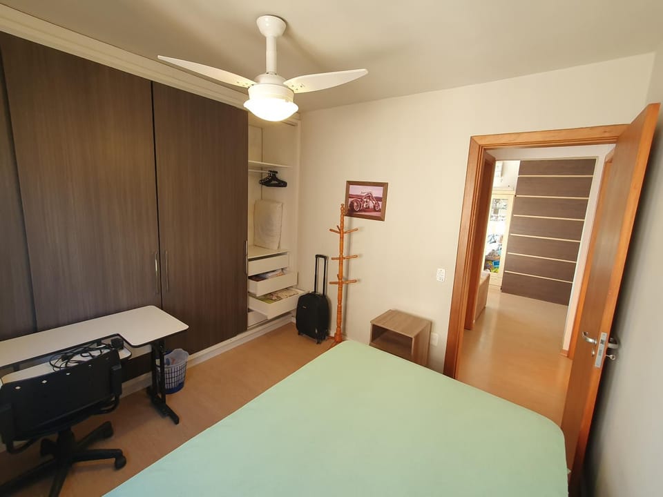 Bed, Photo of the whole room, Bedroom, hair dresser, wardrobe