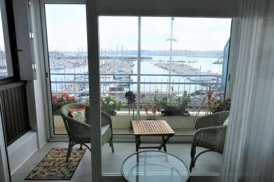 Bel appartement avec loggia et balcon VUE SUR MER à PERROS-GUIREC - Réf 874 Apartment in Perros-Guirec