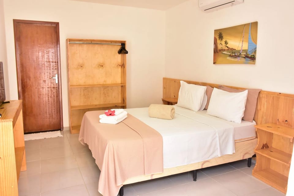 Bed, Photo of the whole room, Bedroom, towels, wardrobe