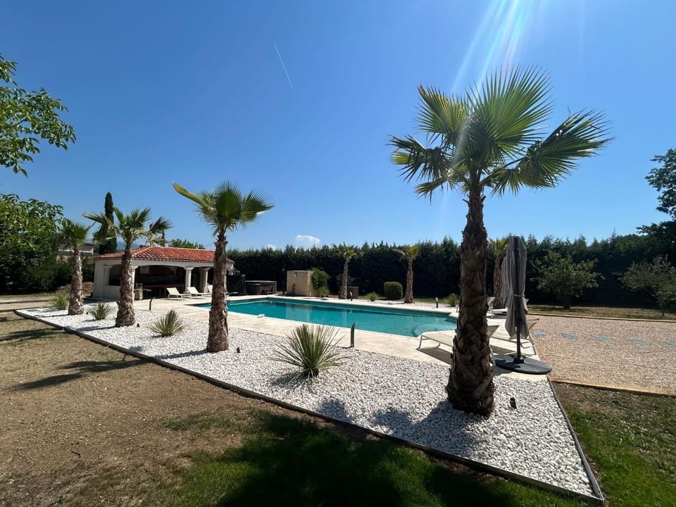 Day, Garden, Pool view, sunbed
