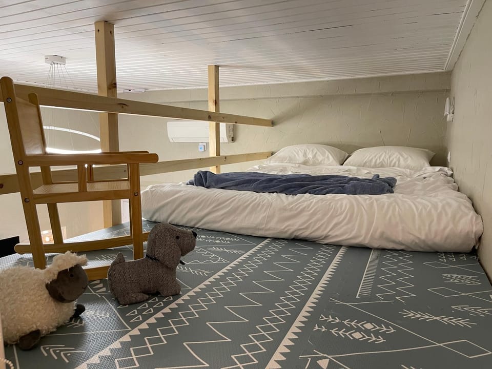 Bed, Photo of the whole room, Bedroom, bunk bed
