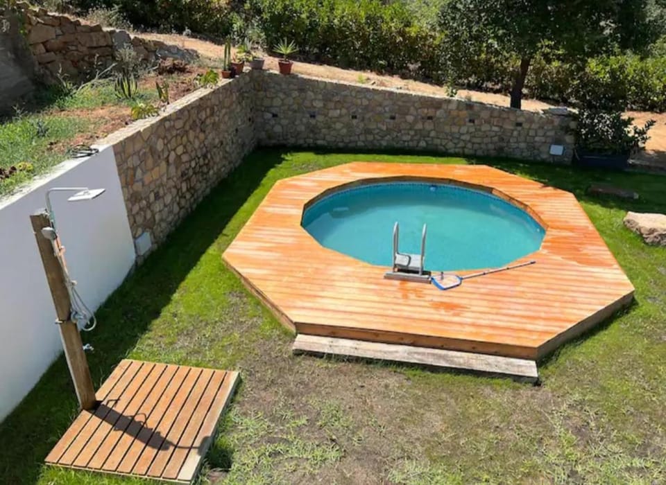 Spring, Natural landscape, Garden view, Pool view, Swimming pool