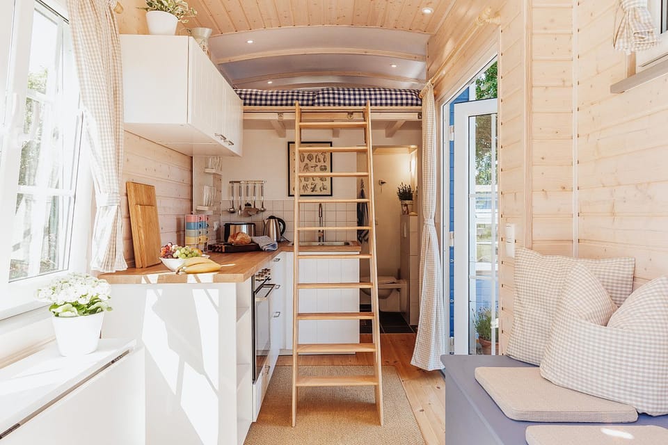 Tinyhouse am Obsthain House in Mecklenburg-Vorpommern, Germany