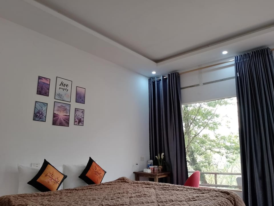 Bed, Living room, Photo of the whole room, Seating area, Bedroom