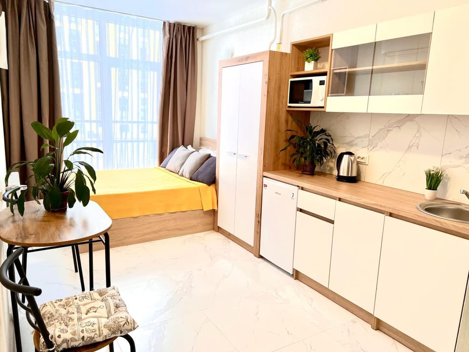 Coffee/tea facilities, Kitchen or kitchenette, Bedroom, minibar