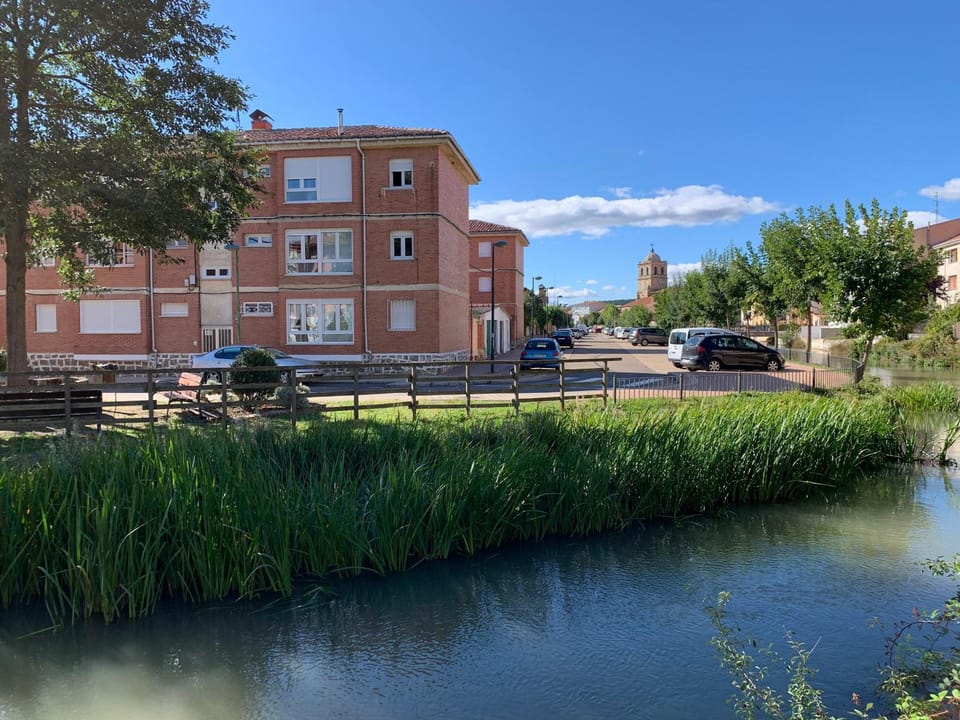 Property building, Neighbourhood, Natural landscape, River view, Parking