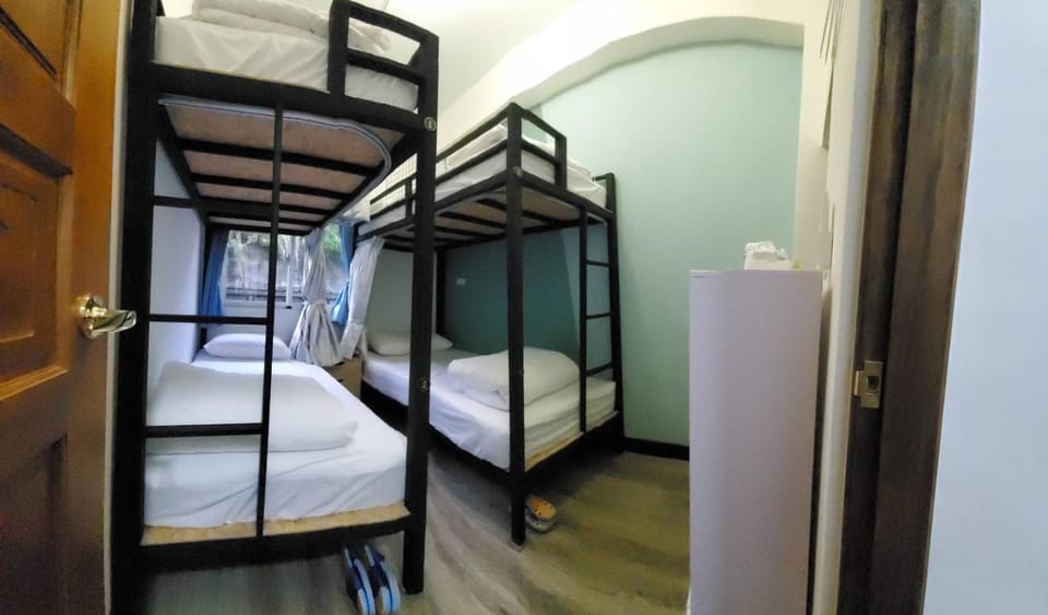 Photo of the whole room, bunk bed