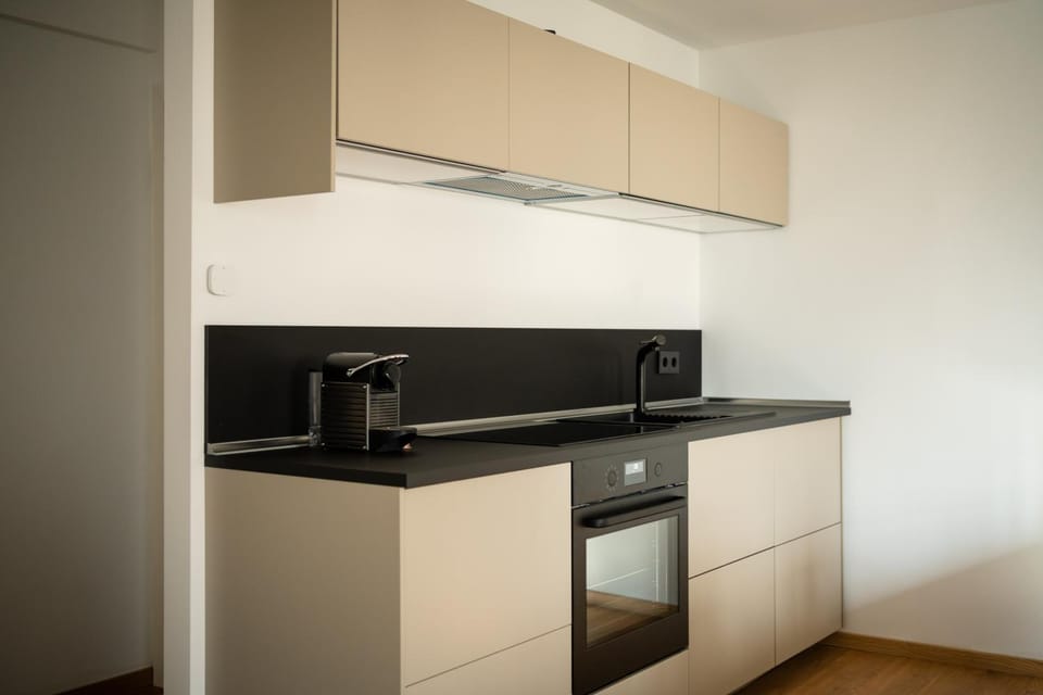 Kitchen or kitchenette, stove, kitchen, kitchen