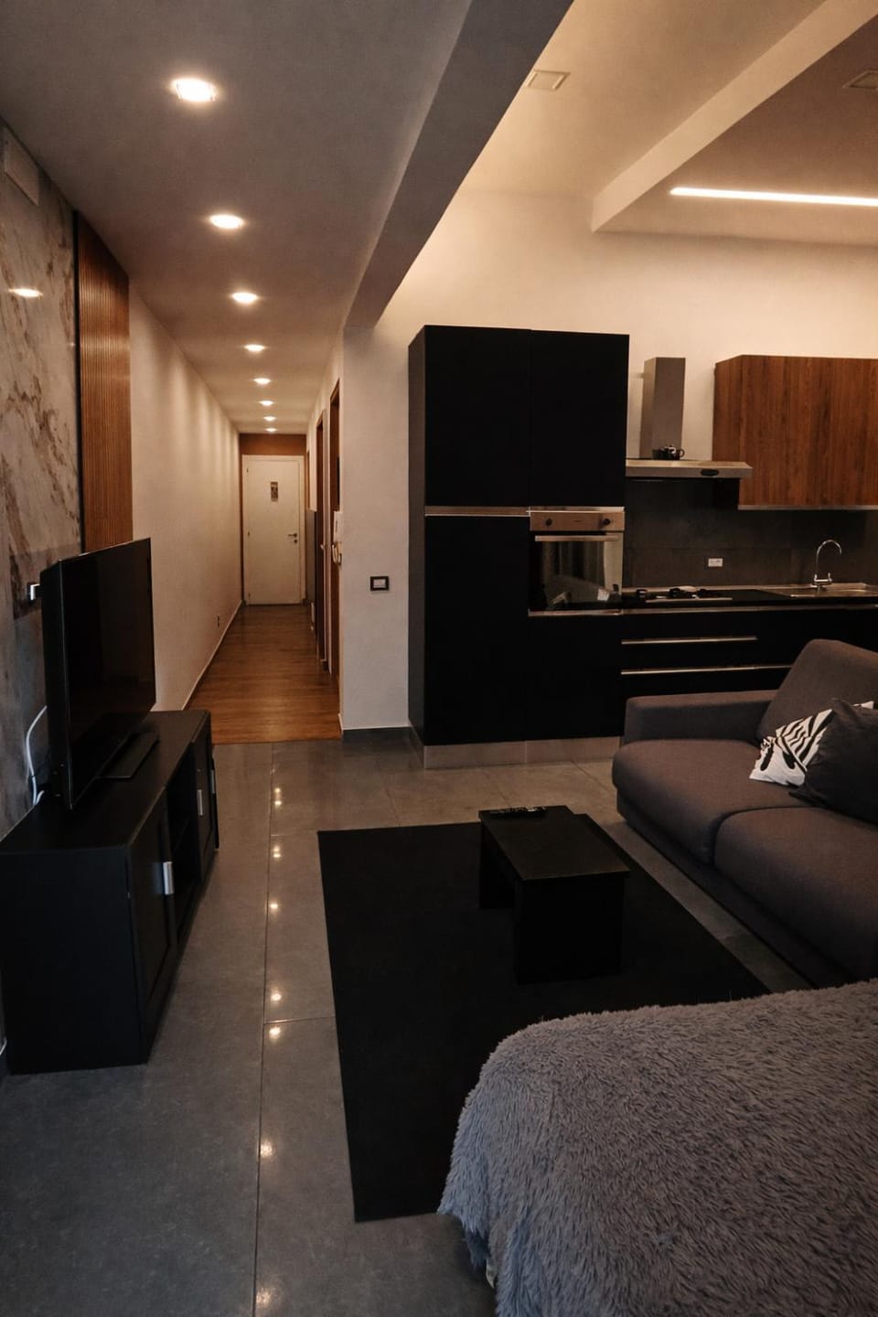 Communal lounge/ TV room, TV and multimedia, Kitchen or kitchenette, Living room, Seating area, Evening entertainment