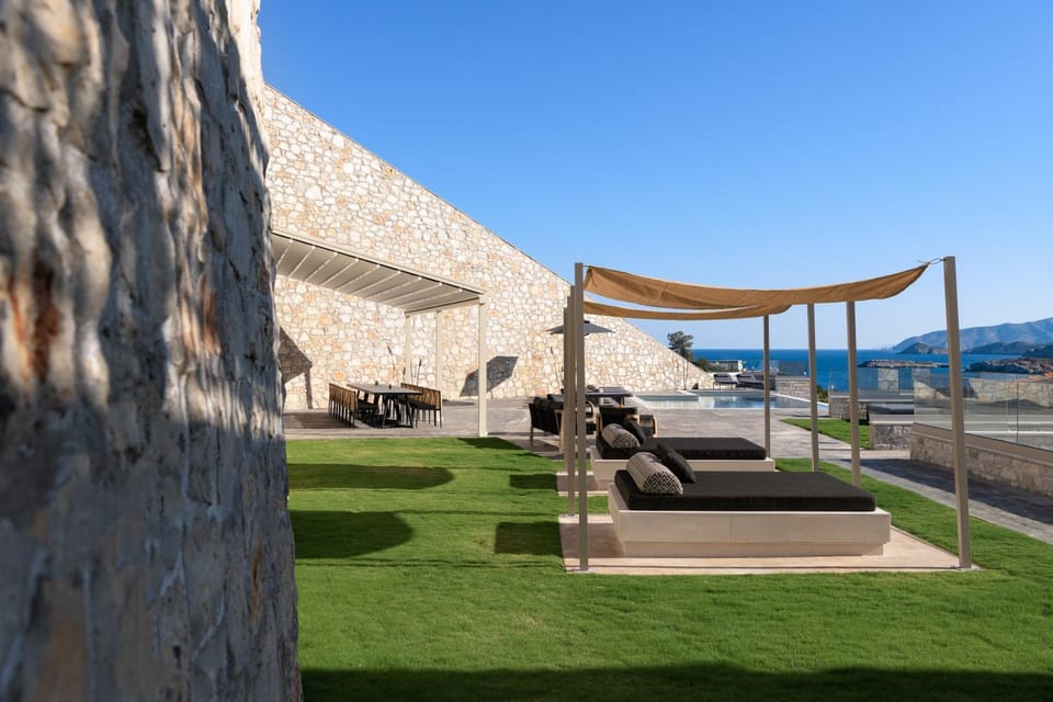 Mountain view, Sea view, sunbed