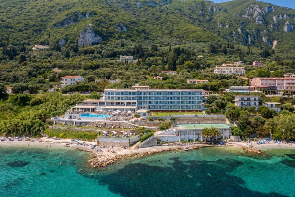 Property building, Bird's eye view, Sea view